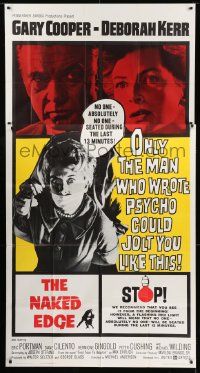1g834 NAKED EDGE 3sh 1961 Deborah Kerr, only the man who wrote Psycho could jolt you like this!