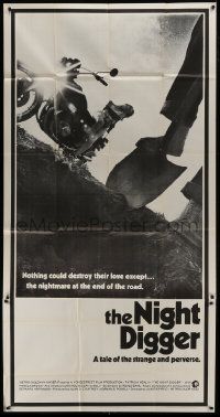 1g840 NIGHT DIGGER int'l 3sh 1971 nothing could destroy their love except the nightmare!