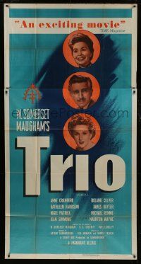 1g970 TRIO 3sh 1950 W. Somerset Maugham, Anne Crawford, Roland Culver, Kathleen Harrison
