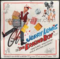 1g126 ERRAND BOY 6sh 1962 screwball Jerry Lewis fractures Hollywood into a million laughs!