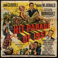 1g134 HIT PARADE OF 1951 6sh 1950 Cuban Fireball Estelita Rodriguez, Marie McDonald, John Carroll