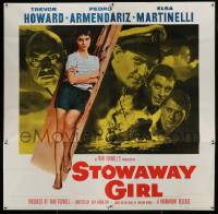1g148 MANUELA 6sh 1957 Trevor Howard, Pedro Armendariz, Elsa Martinelli is the Stowaway Girl!
