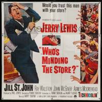 1g178 WHO'S MINDING THE STORE 6sh 1963 Jerry Lewis is the unhandiest handyman, Jill St. John