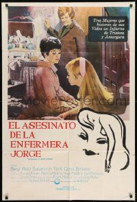 1g500 KILLING OF SISTER GEORGE Argentinean 1969 Susannah York in lesbian triangle, Robert Aldrich