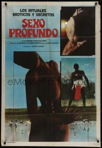 1g537 NAKED & CRUEL Argentinean 1984 Bitto Albertini's Nudo e crudele, wild images!