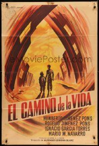 1g570 ROAD OF LIFE Argentinean 1957 Alfonso Corona Blake's El comino de la vida, different art!