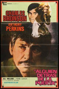 1g589 SOMEONE BEHIND THE DOOR Argentinean 1971 Charles Bronson, Jill Ireland, Anthony Perkins