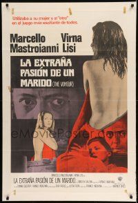 1g620 VOYEUR Argentinean 1970 Giochi particolari, Marcello Mastroianni, sexy naked Virna Lisi!