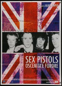 1g253 FILTH & THE FURY Italian 1p 2000 Julien Temple's Sex Pistols punk rock documentary!