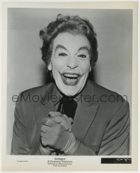 1h132 BATMAN 8.25x10 still 1966 best portrait of Cesar Romero in full costume as The Joker!