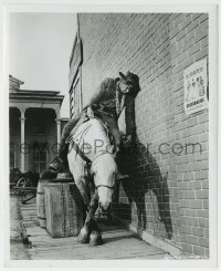 1h188 CAT BALLOU 8.25x10 still 1965 great image of Lee Marvin passed out drunk on his horse!