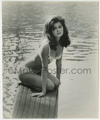 1h405 HARPER 7.25x8.75 still 1966 c/u of super sexy Pamela Tiffin in bikini on diving board!