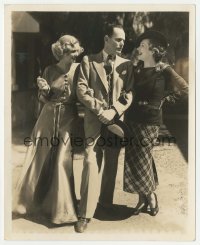 1h412 HENRY HULL/GLORIA STUART/JUNE CLAYWORTH deluxe 8.25x10 still 1934 candid photo by Roy MacLean!