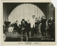 1h417 HEY BOY! HEY GIRL! 8x10 still 1959 Louis Prima performing with Sam Butera and The Witnesses!