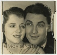 1h420 HIGH SOCIETY BLUES 7.75x8 still 1930 best close portrait of Janet Gaynor & Charles Farrell!