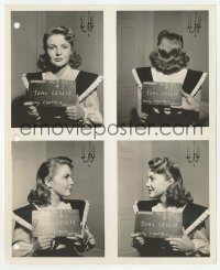1h427 HOLLYWOOD CANTEEN wardrobe test 8.25x10 still 1944 one of Joan Leslie's many hairstyles!