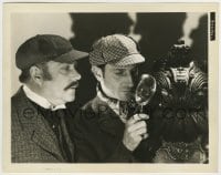 1h432 HOUND OF THE BASKERVILLES 8x10.25 still 1939 Rathbone as Sherlock Holmes, Bruce as Watson!