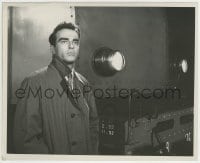 1h454 INDISCRETION OF AN AMERICAN WIFE 8.25x10 still 1954 great c/u of Montgomery Clift by train!