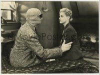 1h457 INVISIBLE MAN RETURNS 7x9.5 still 1940 bandaged Vincent Price grabs Nan Grey by the arm!