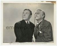 1h458 INVISIBLE WOMAN 8x10 still 1940 great close up of scared John Barrymore & Charlie Ruggles!