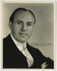 1h473 JACK WARNER 8x10 still 1920s head & shoulders portrait of the Warner Bros. President!