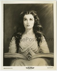 1h899 THAT HAMILTON WOMAN 8x10 still 1941 angelic artwork portrait of beautiful Vivien Leigh!