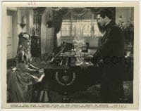 1h929 TOAST OF NEW YORK 8x10.25 still 1937 Frances Farmer playing piano smiles at Cary Grant!