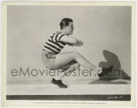 1h931 TOM BROWN 8x10.25 still 1936 demonstrating his daily workout at the Paramount gym!