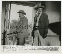 1h986 WILD BUNCH 8.25x9.5 still 1969 Robert Ryan & Albert Dekker in doorway, Sam Peckinpah classic!