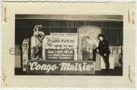 1h012 CONGO MAISIE 3.5x5.25 photo 1940 display with Ann Sothern on fire, call the fire department!