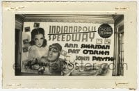 1h018 INDIANAPOLIS SPEEDWAY 3.5x5.25 photo 1939 inside theater wall w/ Sheridan, O'Brien & Payne!