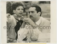 1h360 GODFATHER PART II 8x10.25 news photo 1974 c/u of Robert De Niro with young Roman Coppola!