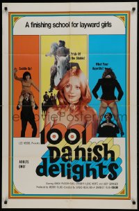 1j028 1001 DANISH DELIGHTS 1sh 1973 Scandanavian comedy, for layward girls!