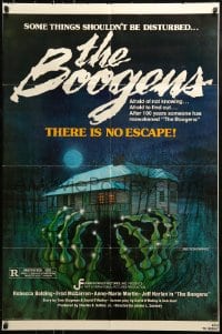 1j149 BOOGENS 1sh 1981 some things shouldn't be disturbed, there is no escape, cool horror art!