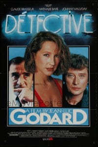 1j264 DETECTIVE 1sh 1985 directed by Jean-Luc Godard, Claude Brasseur, Nathalie Baye