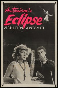 1j296 ECLIPSE 1sh 1962 Michelangelo Antonioni, Alain Delon, sexy Monica Vitti!