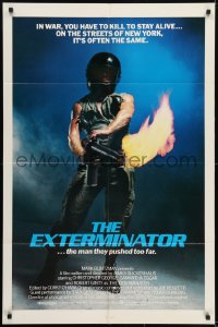 1j321 EXTERMINATOR int'l 1sh 1980 Robert Ginty is the man they pushed too far!