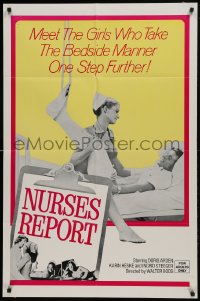 1j622 NURSES REPORT 1sh 1972 hospital sexploitaiton, they take bedside manner one step further!