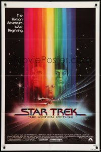 1j822 STAR TREK 1sh 1979 Shatner, Nimoy, Khambatta and Enterprise by Peak!