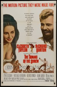 1j878 TAMING OF THE SHREW 1sh 1967 Howard Terpning art of Elizabeth Taylor & Richard Burton!