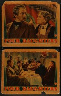 1k888 FOUR DAUGHTERS 2 LCs 1938 Michael Curtiz directed, John Garfield's first movie ever!