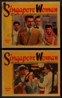 1k956 SINGAPORE WOMAN 2 LCs 1941 sultry Brenda Marshall finds true love after an abusive marriage!