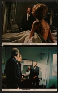 1k395 DETECTIVE 7 color 11x14 stills 1968 Frank Sinatra as gritty NYC cop, Jacqueline Bisset!