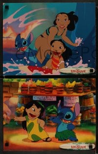 1k016 LILO & STITCH 10 LCs 2002 Walt Disney Hawaiian fantasy cartoon, cool images!