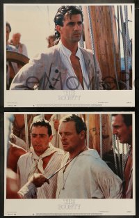 1k062 BOUNTY 8 LCs 1984 images of Mel Gibson, Anthony Hopkins, Liam Neeson, Mutiny on the Bounty!