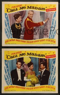 1k384 CALL ME MADAM 7 LCs 1953 Ethel Merman, Donald O'Connor & Vera-Ellen sing Irving Berlin songs!