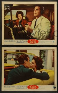 1k694 CASH MCCALL 3 LCs 1960 James Garner, Natalie Wood, big bright romantic delight!