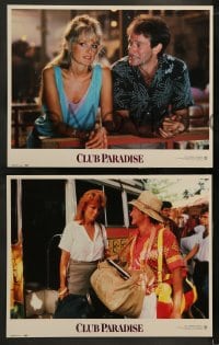 1k389 CLUB PARADISE 7 LCs 1986 Robin Williams, Peter O'Toole, Rick Moranis, Eugene Levy, Ramis!