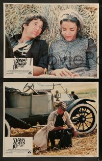 1k391 DAYS OF HEAVEN 7 LCs 1978 Sam Shepard & Brooke Adams, directed by Terrence Malick!