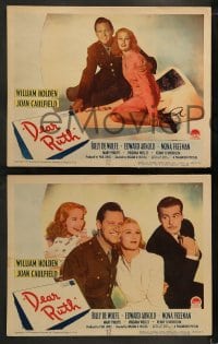 1k520 DEAR RUTH 5 LCs 1947 William Holden & Joan Caulfield with Edward Arnold, pretty Mona Freeman!